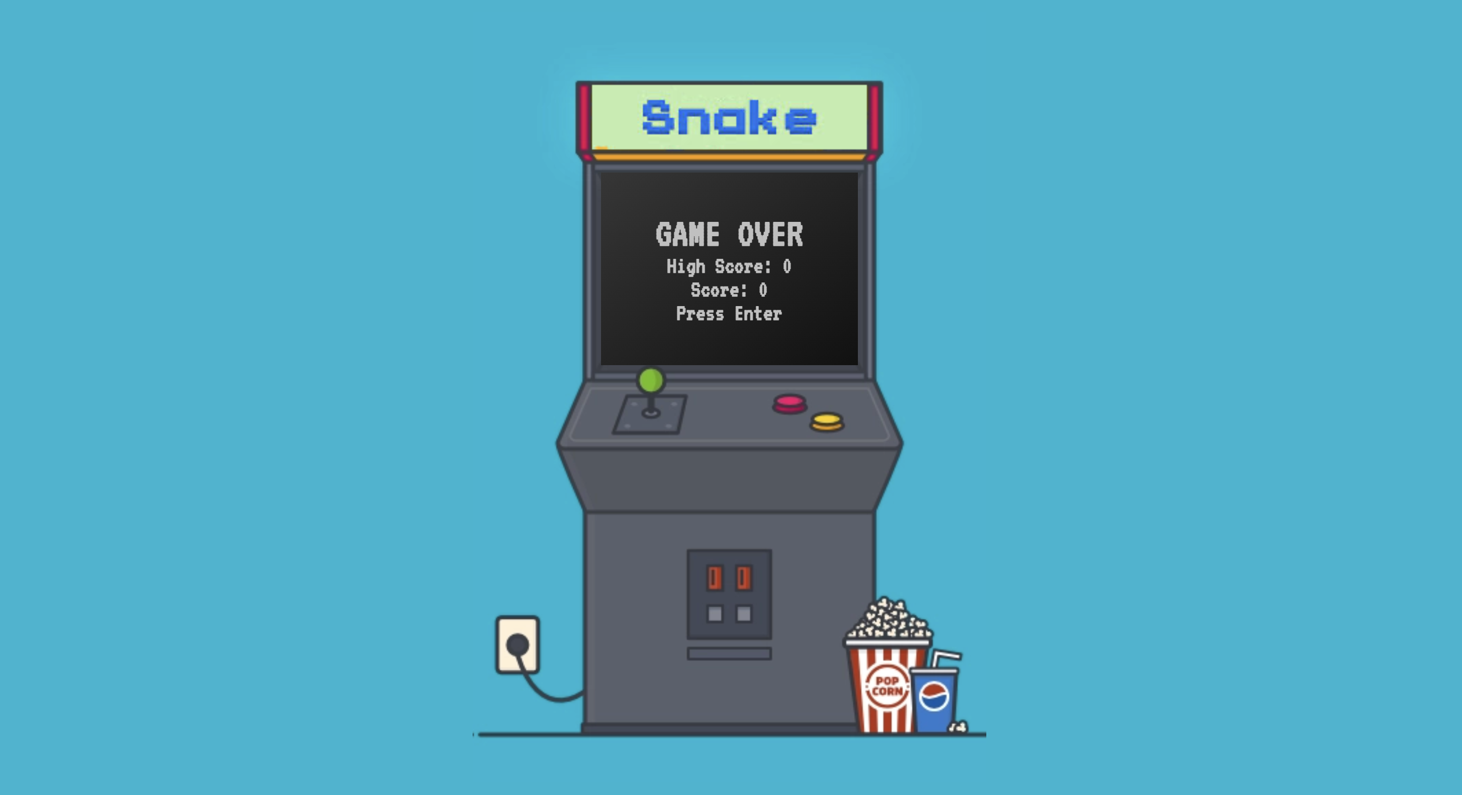 Image of the web app game Snake